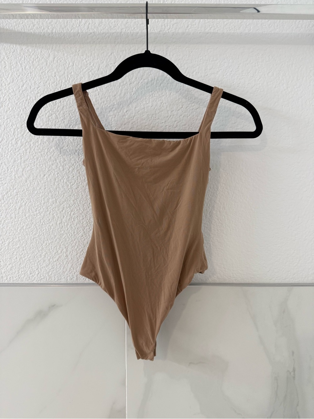 SKIMS One-Piece Bodysuit in Brown